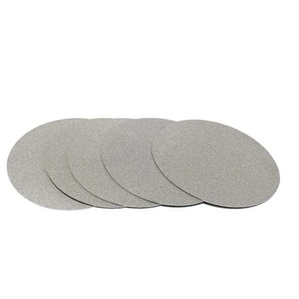 Sintered plak filtre Titàn