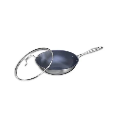 Titàn Trimetalik Wok 34cm